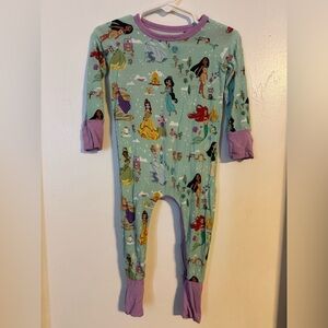 Little Sleepies Disney Princess Dreams Crescent Zippy
